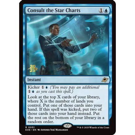 Consult the Star Charts (PRE-051) - Prerelease Cards Foil