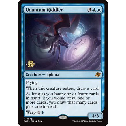 Quantum Riddler (PRE-072) - Prerelease Cards Foil