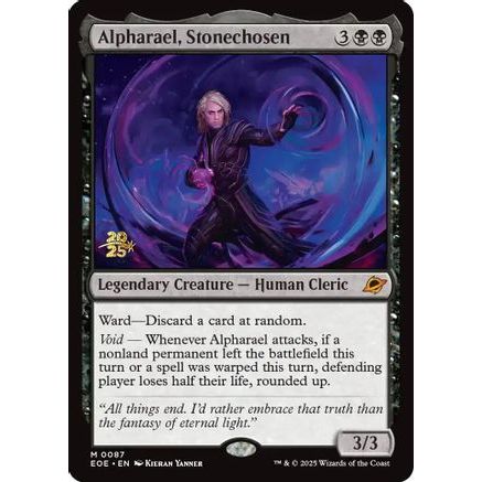 Alpharael, Stonechosen (PRE-087) - Prerelease Cards Foil