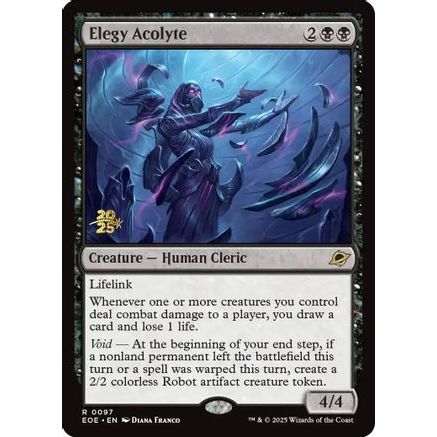 Elegy Acolyte (PRE-097) - Prerelease Cards Foil