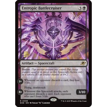 Entropic Battlecruiser (PRE-099) - Prerelease Cards Foil