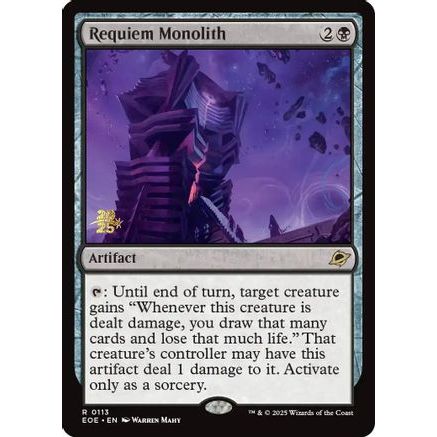 Requiem Monolith (PRE-113) - Prerelease Cards Foil