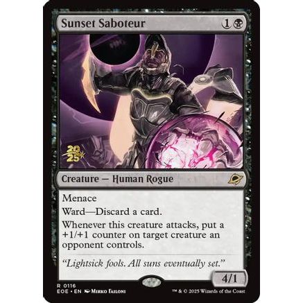 Sunset Saboteur (PRE-116) - Prerelease Cards Foil