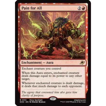 Pain for All (PRE-151) - Prerelease Cards Foil