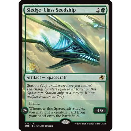 Sledge-Class Seedship (PRE-208) - Prerelease Cards Foil
