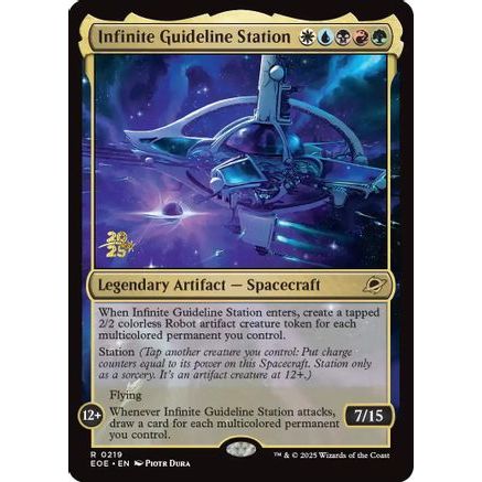 Infinite Guideline Station (PRE-219) - Prerelease Cards Foil