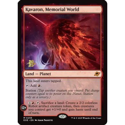 Kavaron, Memorial World (PRE-255) - Prerelease Cards Foil