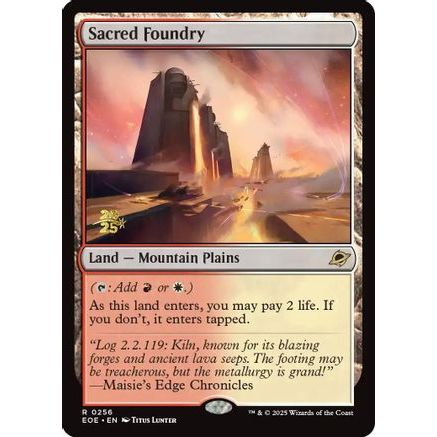 Sacred Foundry (PRE-256) - Prerelease Cards Foil