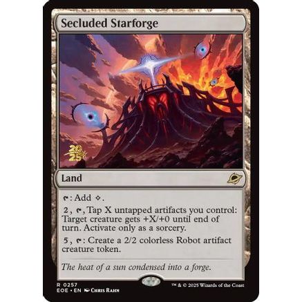Secluded Starforge (PRE-257) - Prerelease Cards Foil