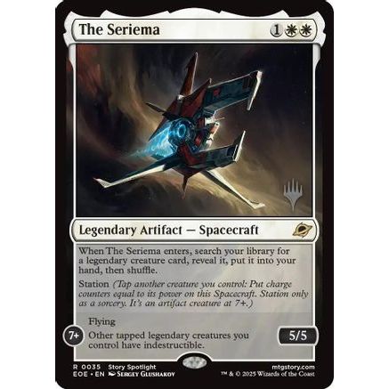 The Seriema (PPEOE-035) - Promo Pack: Edge of Eternities Foil