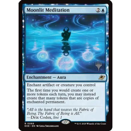 Moonlit Meditation (PPEOE-069) - Promo Pack: Edge of Eternities Foil