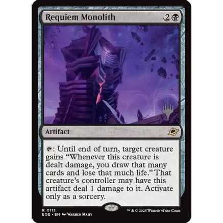 Requiem Monolith (PPEOE-113) - Promo Pack: Edge of Eternities Foil