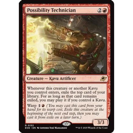 Possibility Technician (PPEOE-153) - Promo Pack: Edge of Eternities Foil