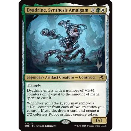 Dyadrine, Synthesis Amalgam (PPEOE-216) - Promo Pack: Edge of Eternities Foil