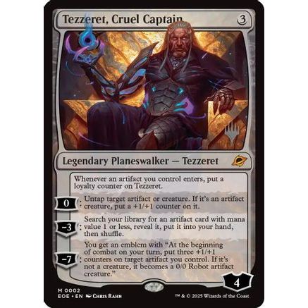Tezzeret, Cruel Captain (PPEOE-002) - Promo Pack: Edge of Eternities