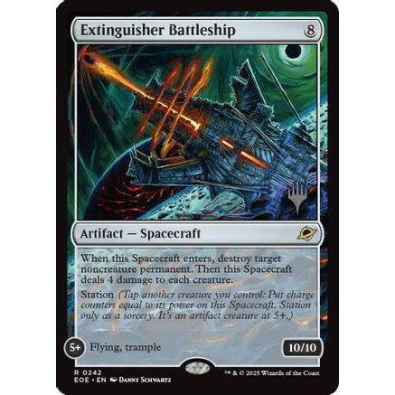 Extinguisher Battleship (PPEOE-242) - Promo Pack: Edge of Eternities Foil