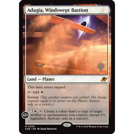 Adagia, Windswept Bastion (PPEOE-250) - Promo Pack: Edge of Eternities
