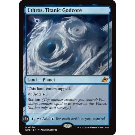 Uthros, Titanic Godcore (PPEOE-260) - Promo Pack: Edge of Eternities Foil