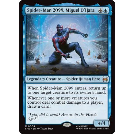 Spider-Man 2099, Miguel O'Hara (SPE-008) - Marvel's Spider-Man: Eternal-Legal Foil