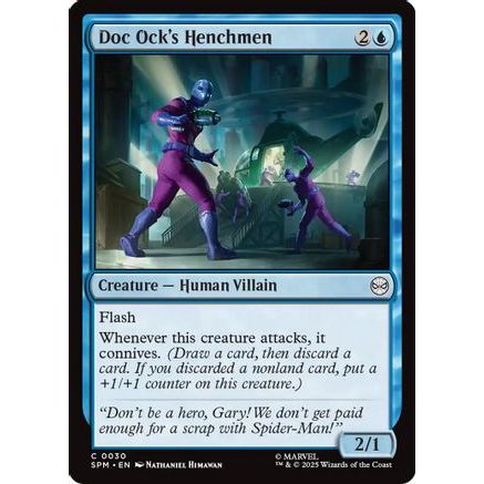 Doc Ock's Henchmen (SPM-030) - Marvel's Spider-Man Foil