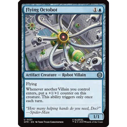 Flying Octobot (SPM-031) - Marvel's Spider-Man Foil