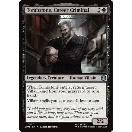 Tombstone, Career Criminal (SPM-070) - Marvel's Spider-Man