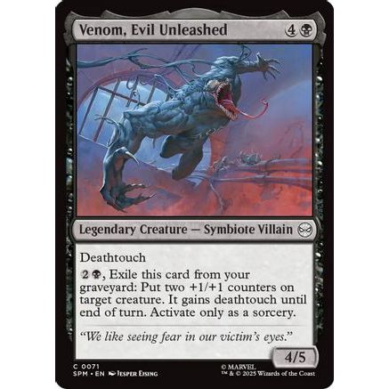 Venom, Evil Unleashed (SPM-071) - Marvel's Spider-Man
