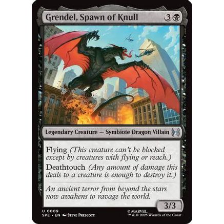 Grendel, Spawn of Knull (SPE-009) - Marvel's Spider-Man: Eternal-Legal