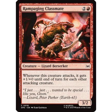 Rampaging Classmate (SPE-016) - Marvel's Spider-Man: Eternal-Legal
