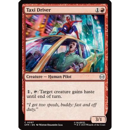 Taxi Driver (SPM-097) - Marvel's Spider-Man Foil