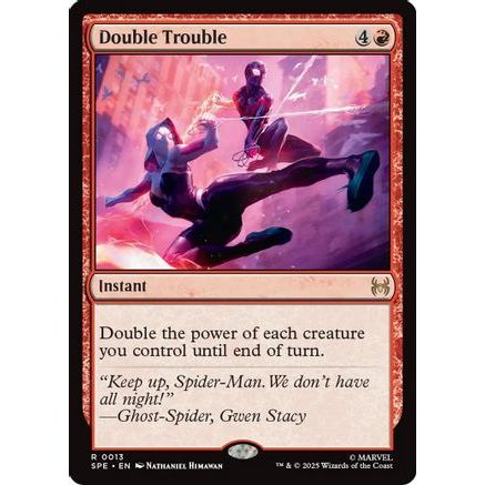 Double Trouble (SPE-013) - Marvel's Spider-Man: Eternal-Legal Foil