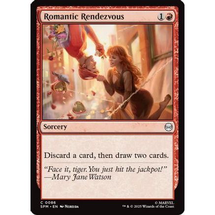 Romantic Rendezvous (SPM-086) - Marvel's Spider-Man Foil
