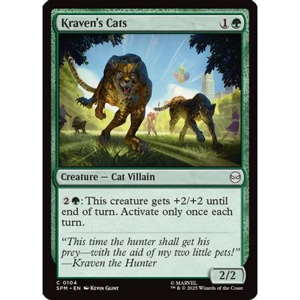 Kraven's Cats (SPM-104) - Marvel's Spider-Man