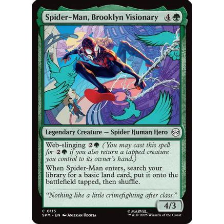 Spider-Man, Brooklyn Visionary (SPM-115) - Marvel's Spider-Man Foil