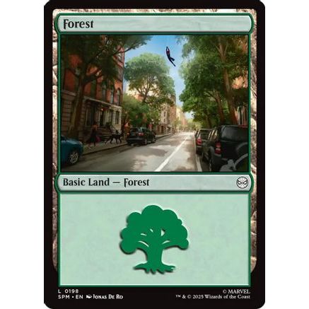Forest (0198) (SPM-198) - Marvel's Spider-Man Foil