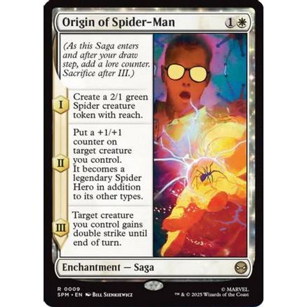Origin of Spider-Man (SPM-009) - Marvel's Spider-Man Foil