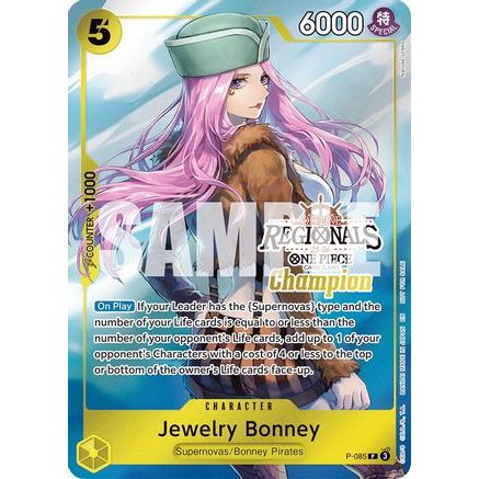 Jewelry Bonney (Offline Regional Champion Card Set 2025 Vol.2) (P-085) - One Piece Promotion Cards Foil