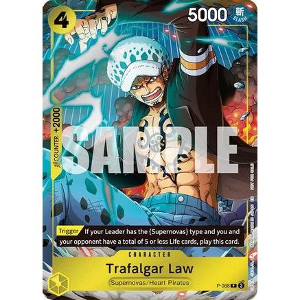 Trafalgar Law (Event Pack Vol. 7) (P-088) - One Piece Promotion Cards Foil