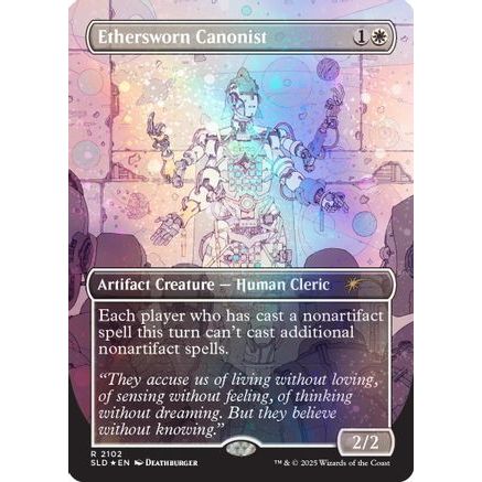 Ethersworn Canonist (Galaxy Foil) (SLD-2102) - Secret Lair Drop Series Foil