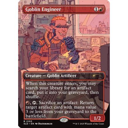 Goblin Engineer (SLD-2103) - Secret Lair Drop Series