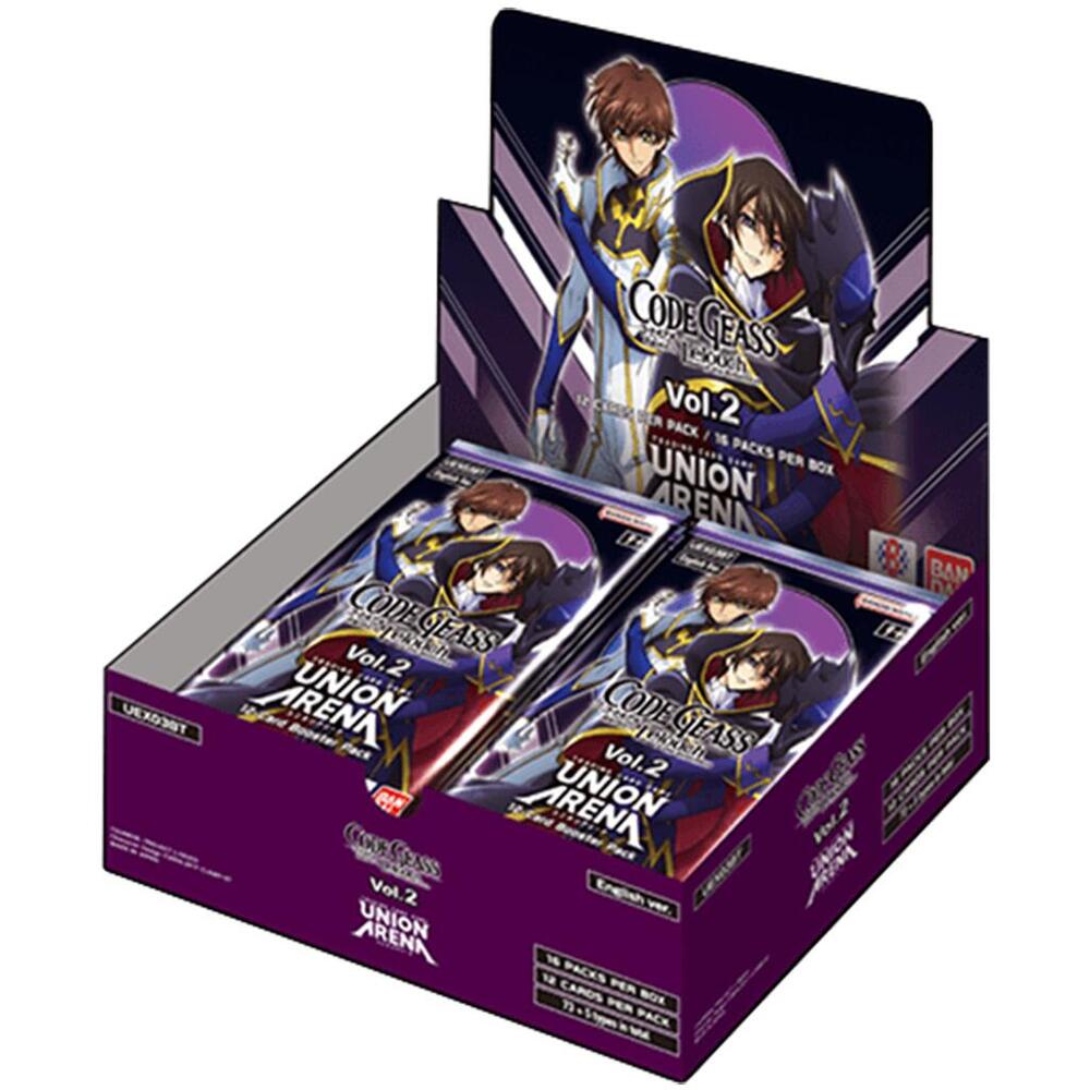 Union Arena TCG: CODE GEASS - Lelouch of the Rebellion Vol.2 [UEX03BT] (Pre-Order Expected Release 08/29/2025)