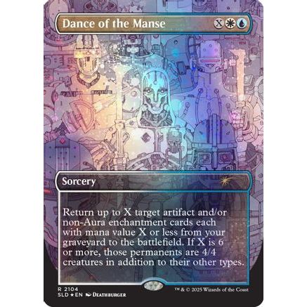 Dance of the Manse (Galaxy Foil) (SLD-2104) - Secret Lair Drop Series Foil