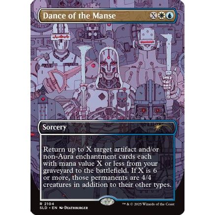 Dance of the Manse (SLD-2104) - Secret Lair Drop Series
