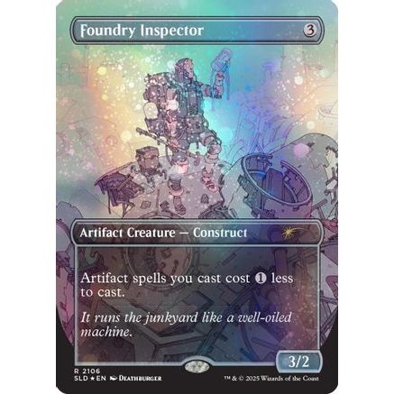 Foundry Inspector (Galaxy Foil) (SLD-2106) - Secret Lair Drop Series Foil