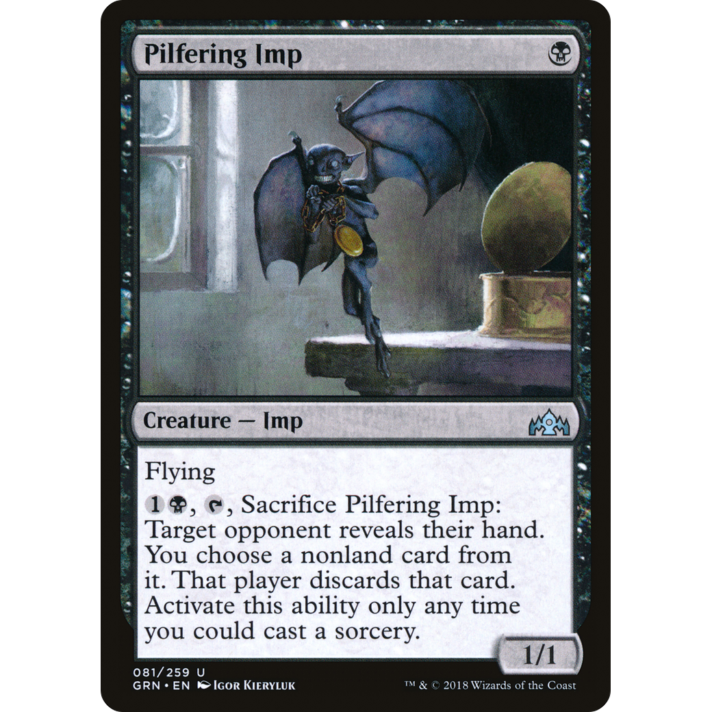 Pilfering Imp (GRN-081) - Guilds of Ravnica Foil