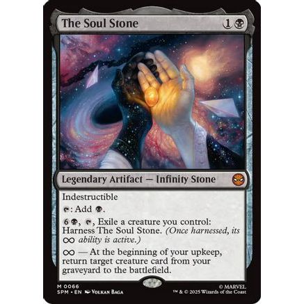 The Soul Stone (SPM-066) - Marvel's Spider-Man Foil