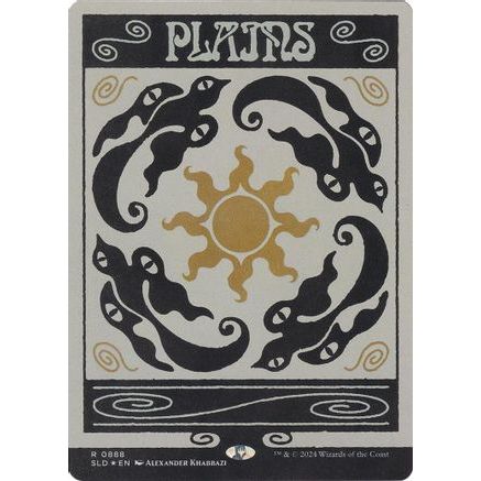 Plains (0888) (Rainbow Foil) (SLD-888) - Secret Lair Drop Series Foil