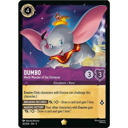 Dumbo - Ninth Wonder of the Universe (45/204) - Fabled Cold Foil