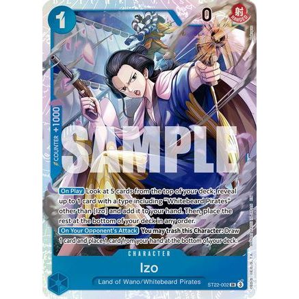 Izo (ST22-002) - Starter Deck 22: Ace & Newgate Foil