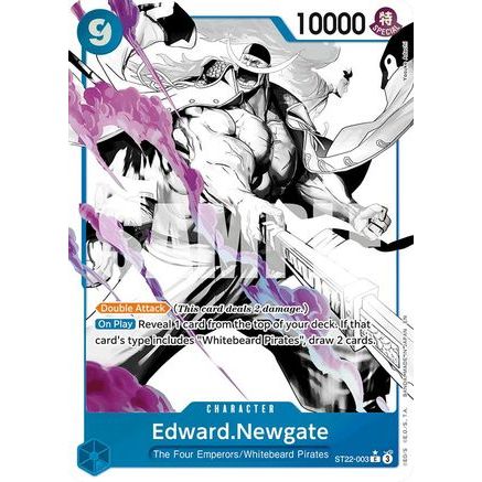 Edward.Newgate (Parallel) (ST22-003) - Starter Deck 22: Ace & Newgate Foil